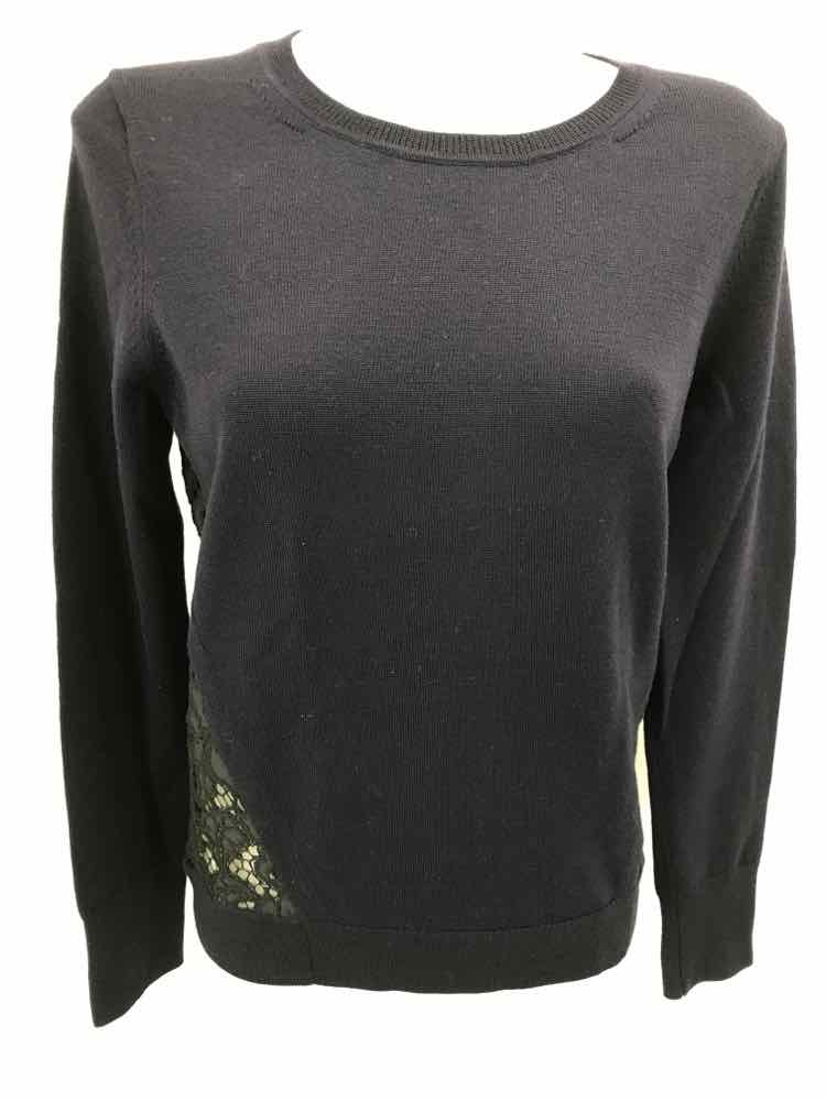 Diane Von Furstenberg Navy Size Medium Lace Sweater