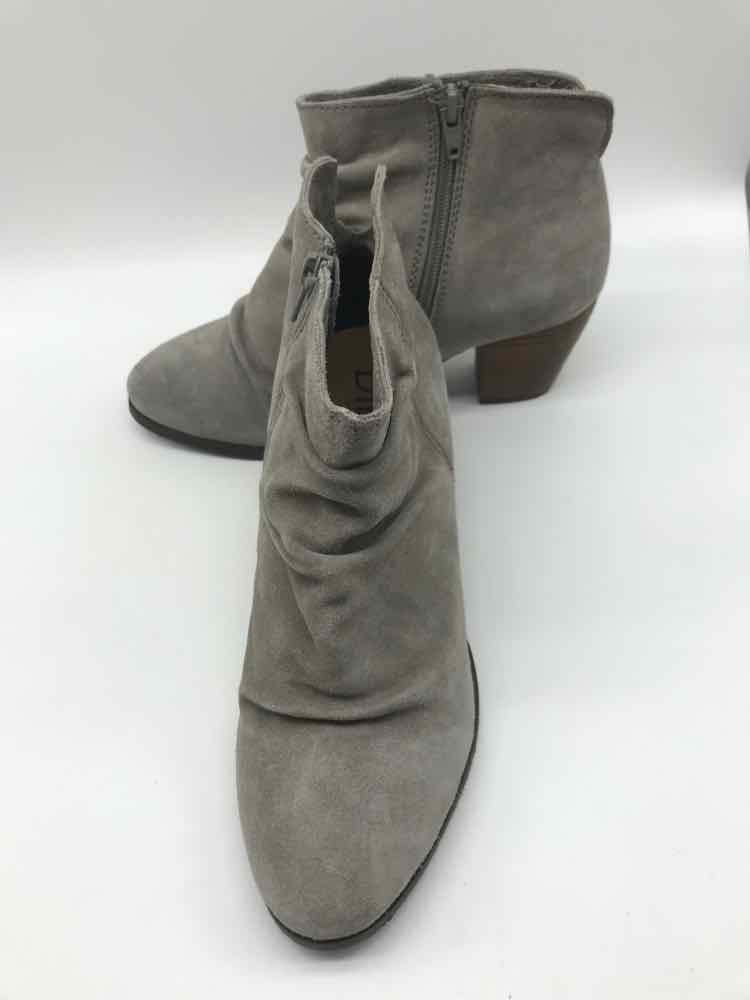 Diba Grey Size 8.5 Bootie Boots