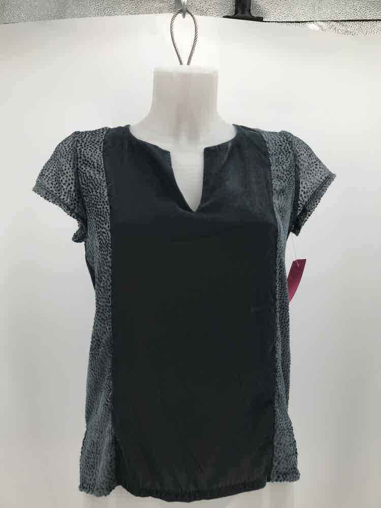 Dolan Grey Size XS Velvet Blouse