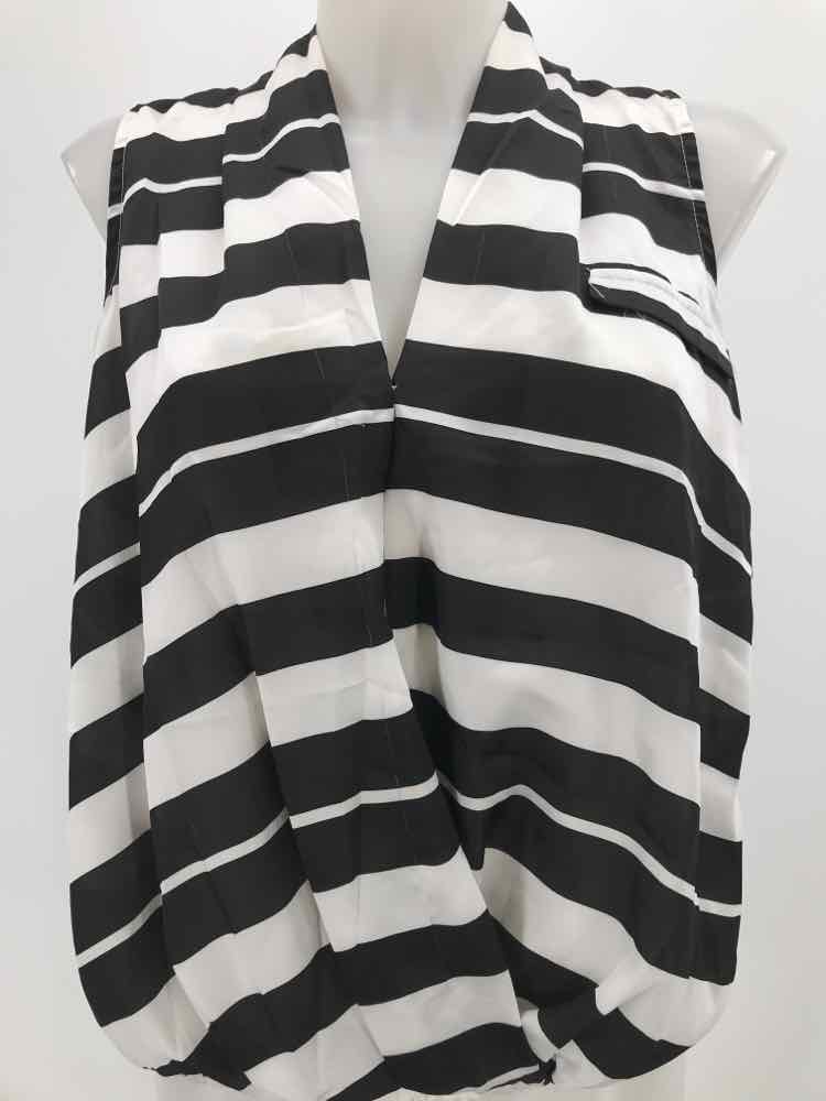 Dolan White Size XS Stripe Tank Top