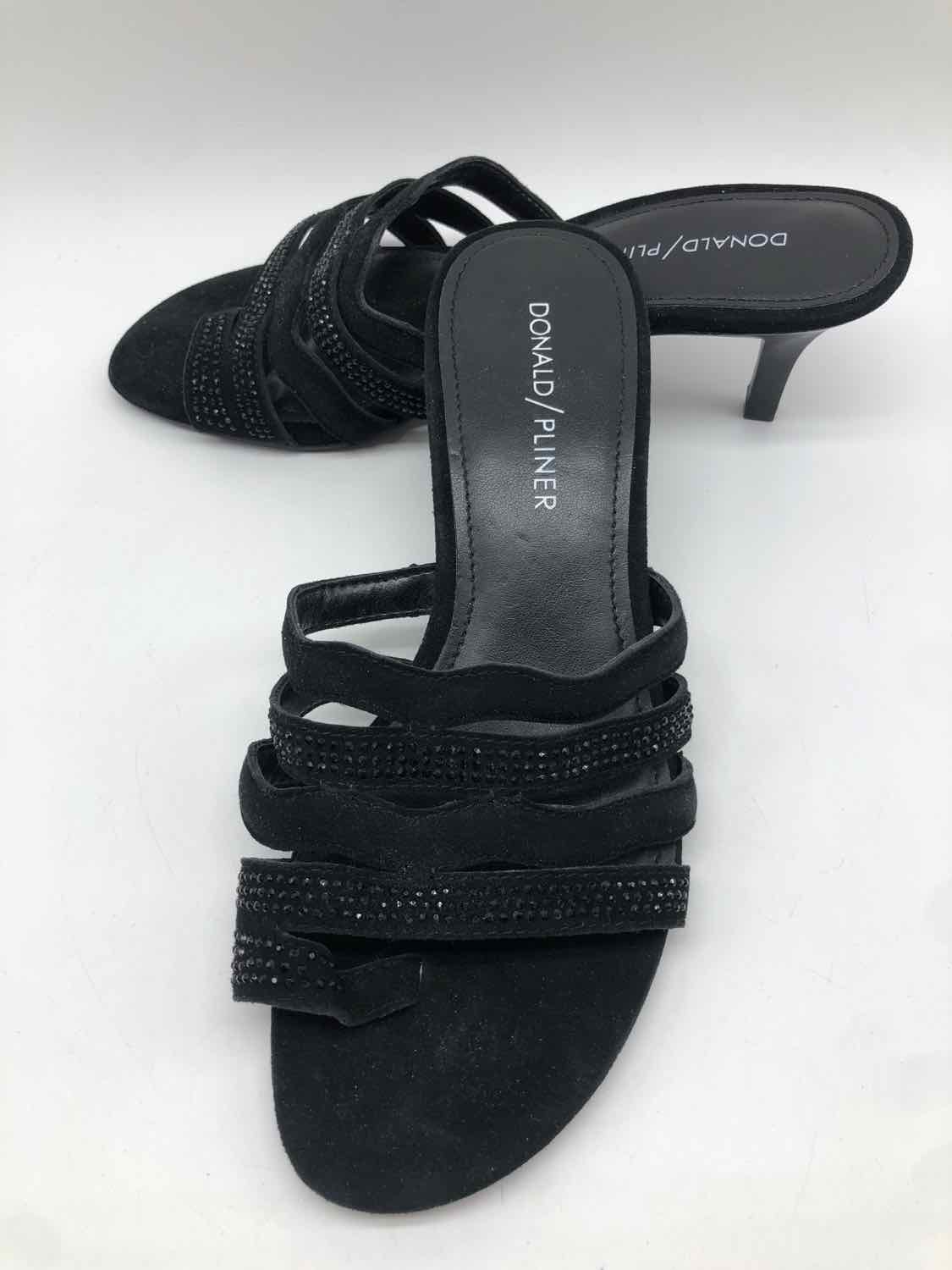 Donald J Pliner Black Size 6.5 Slide Sandals