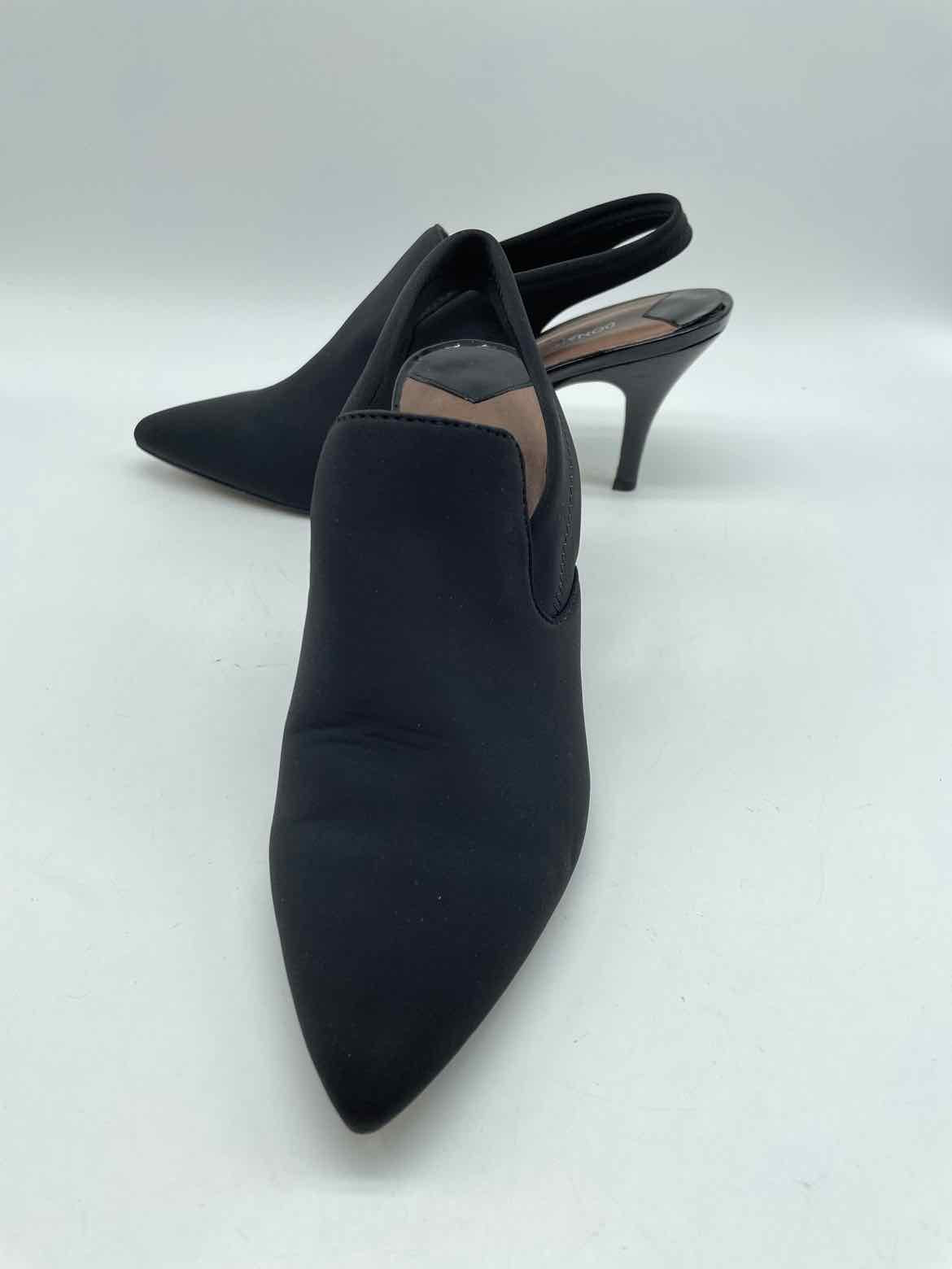 Donald J Pliner Black Size 7 Slingback Heels