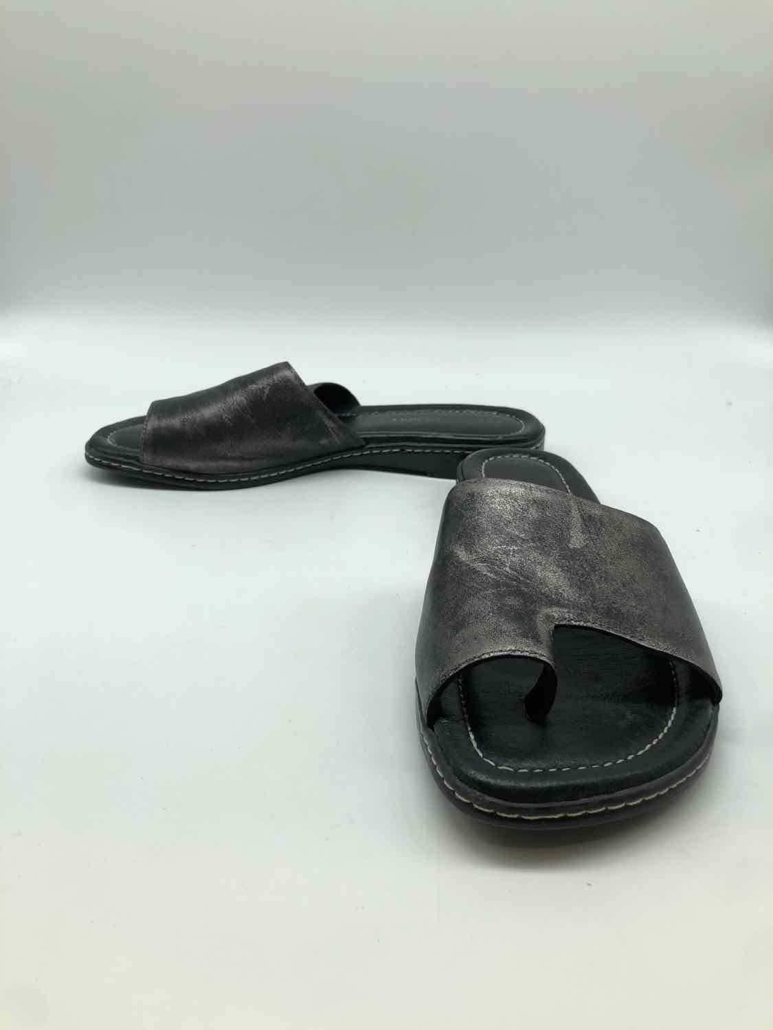 Donald J Pliner Black Size 7 Thong Sandals