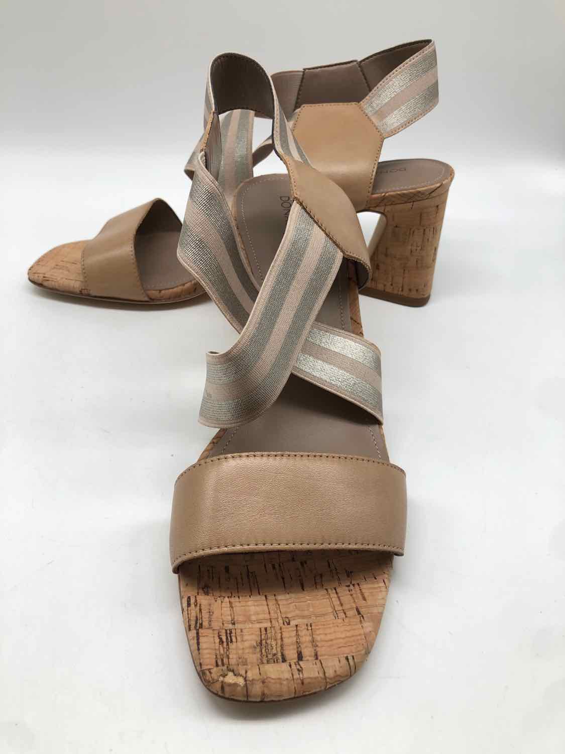 Donald J Pliner Tan Size 9 Strappy Sandals