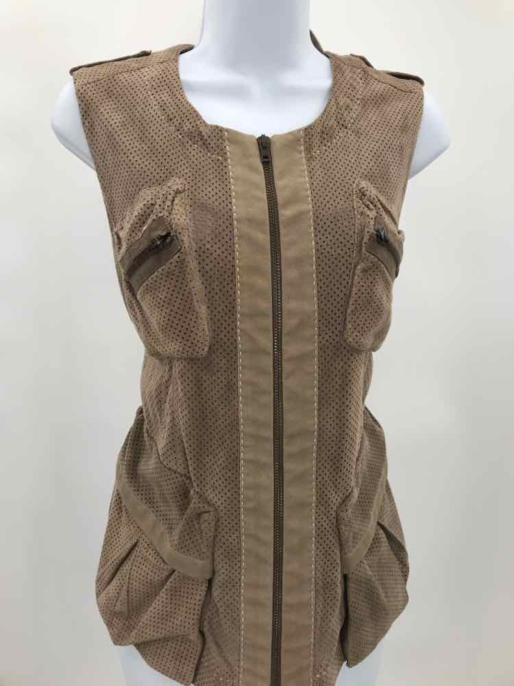 Donna Karan Brown Size 2 Vest