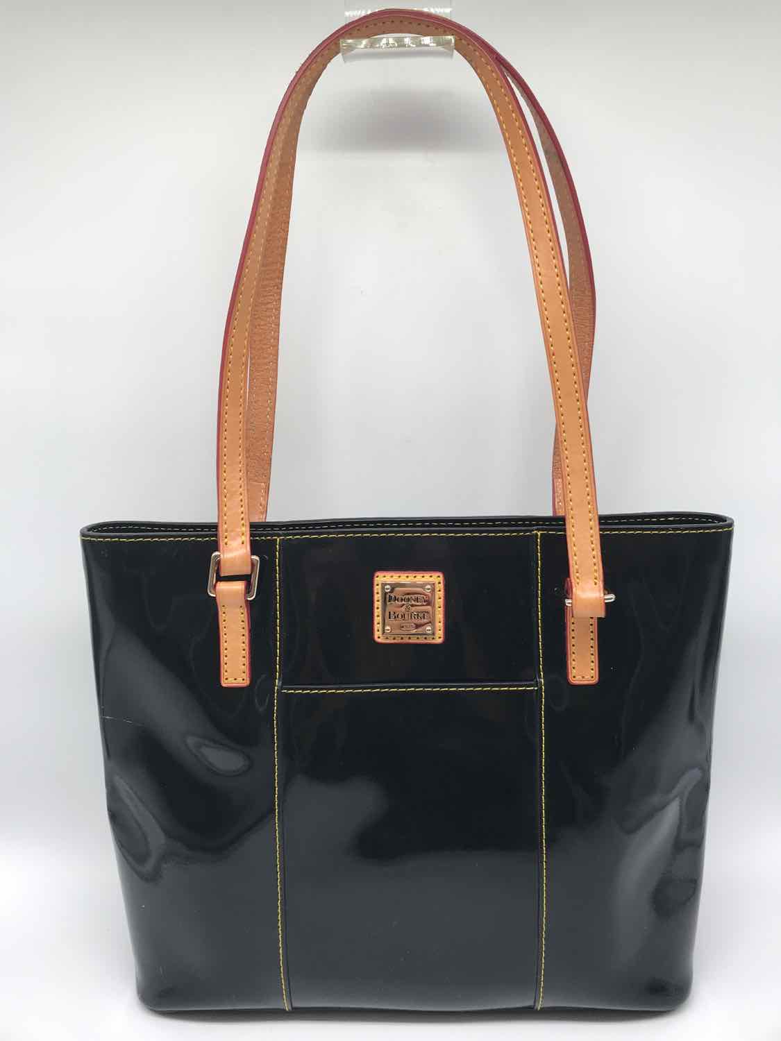 Dooney & Bourke Black Patent Shoulder Bag Leather Shoulder Bag