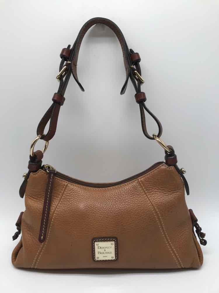 Dooney & Bourke Brown Shoulder Bag Leather Shoulder Bag