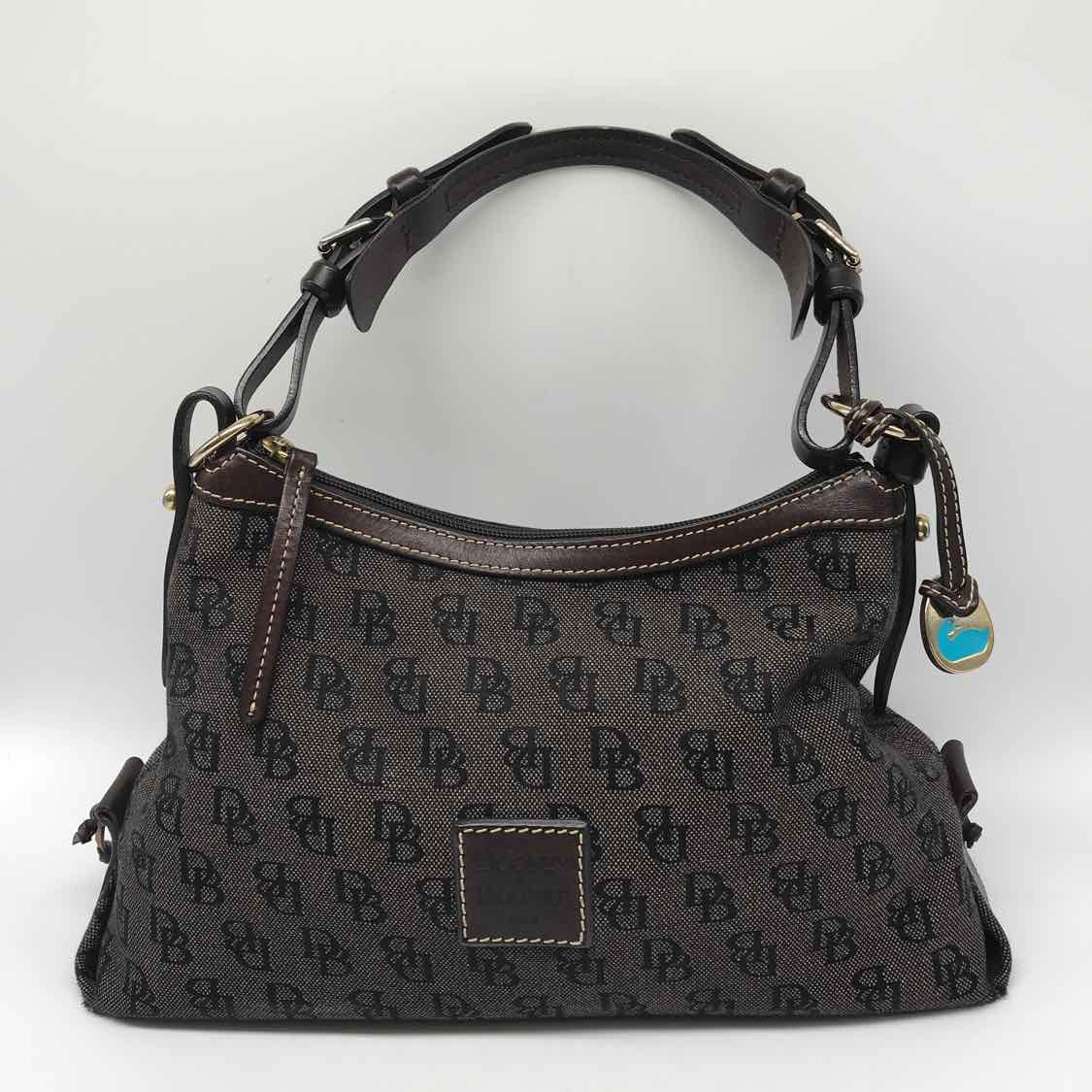 Dooney & Bourke Brown Monogram Shoulder Bag