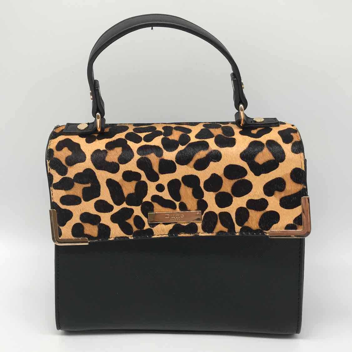 Dune London Black Animal Print Shoulder Bag Shoulder Bag