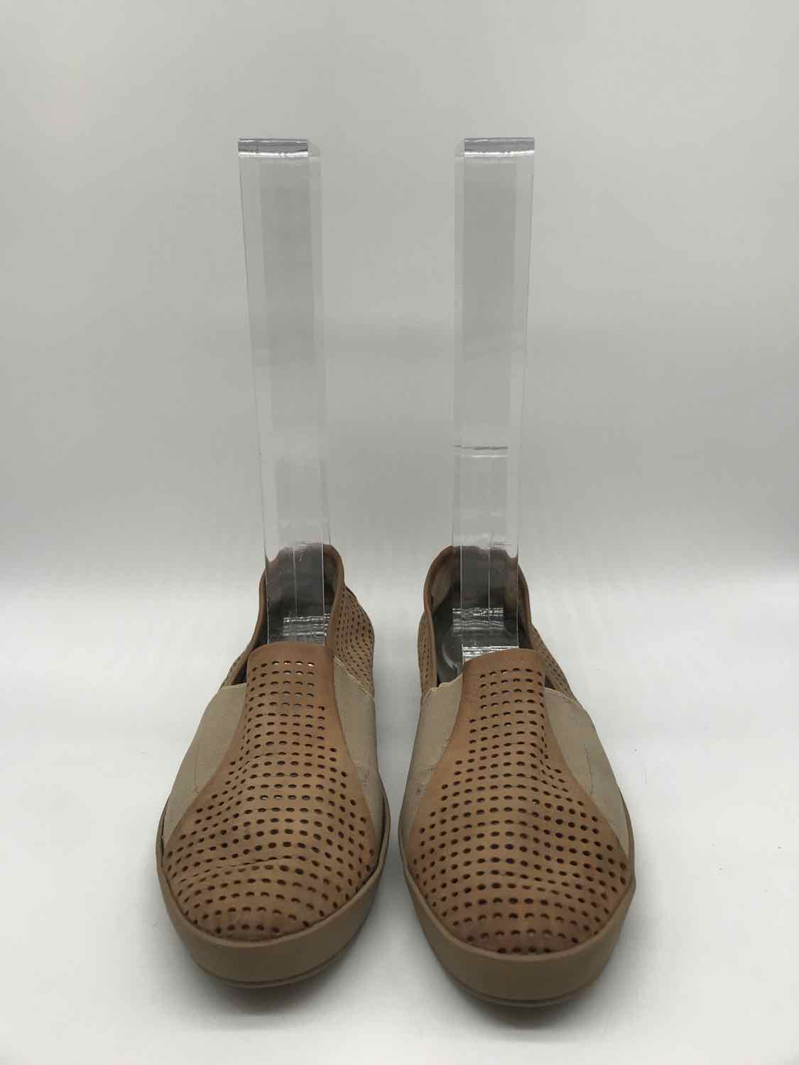 Eileen Fisher Brown Size 8 Perforated Slip On Flats