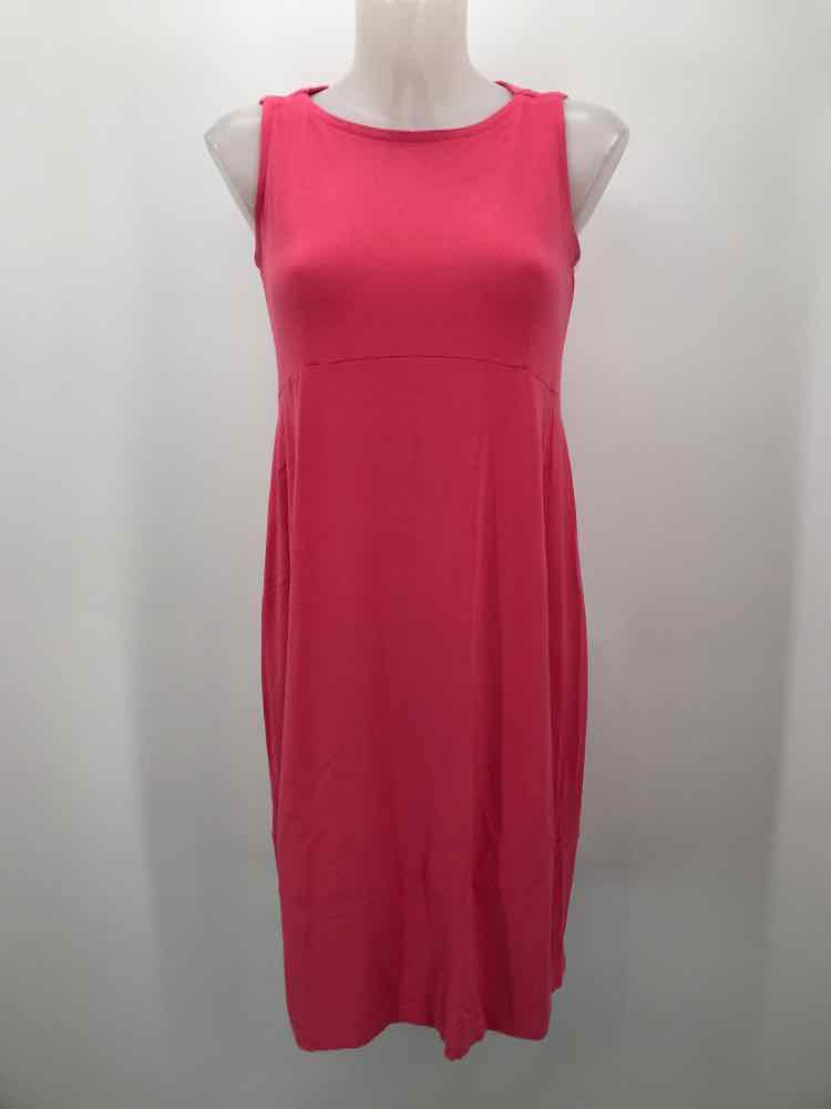 Eileen Fisher Pink Size XS Knee Length Sleeveless Dress