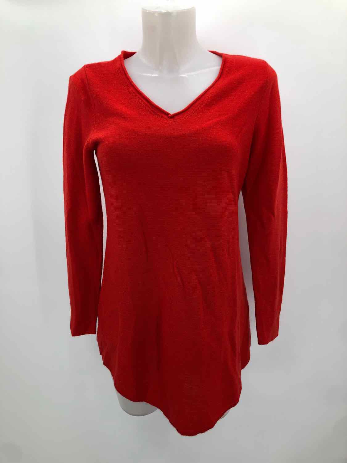 Eileen Fisher Red Size Small Sweater