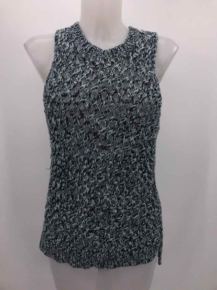 Elie Tahari Blue Size Medium Knit Tank