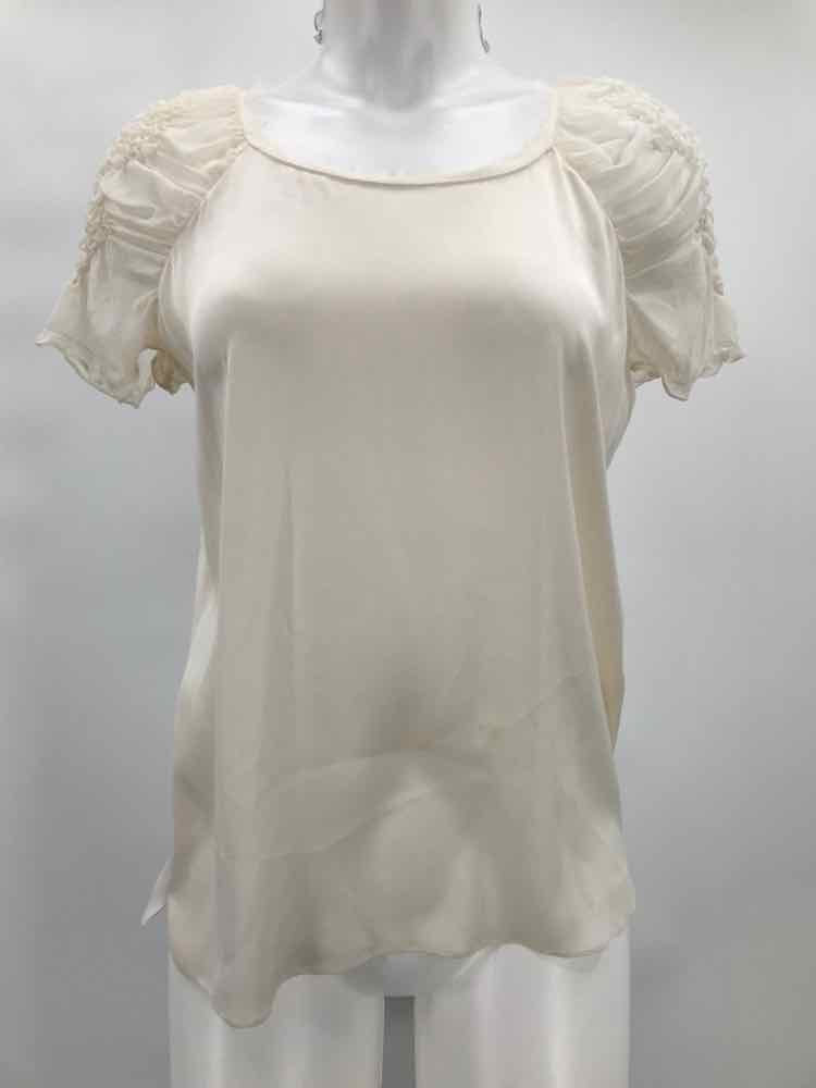 Elie Tahari Ivory Size Small Blouse