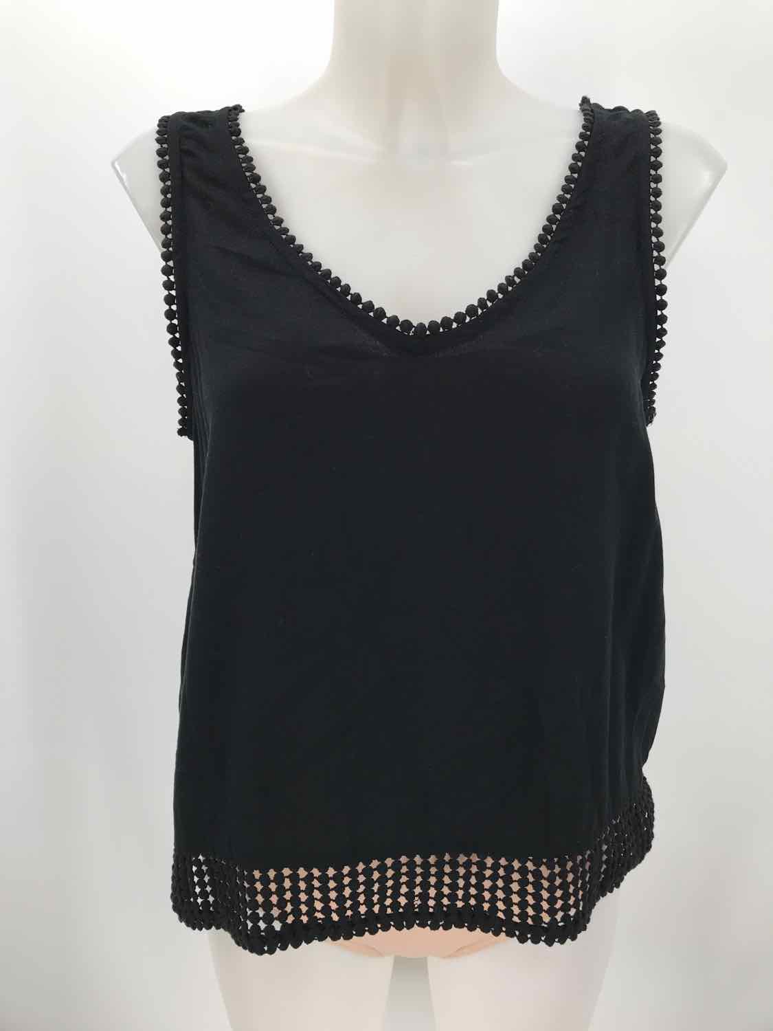 Ella Moss Black Size Small Tank Top