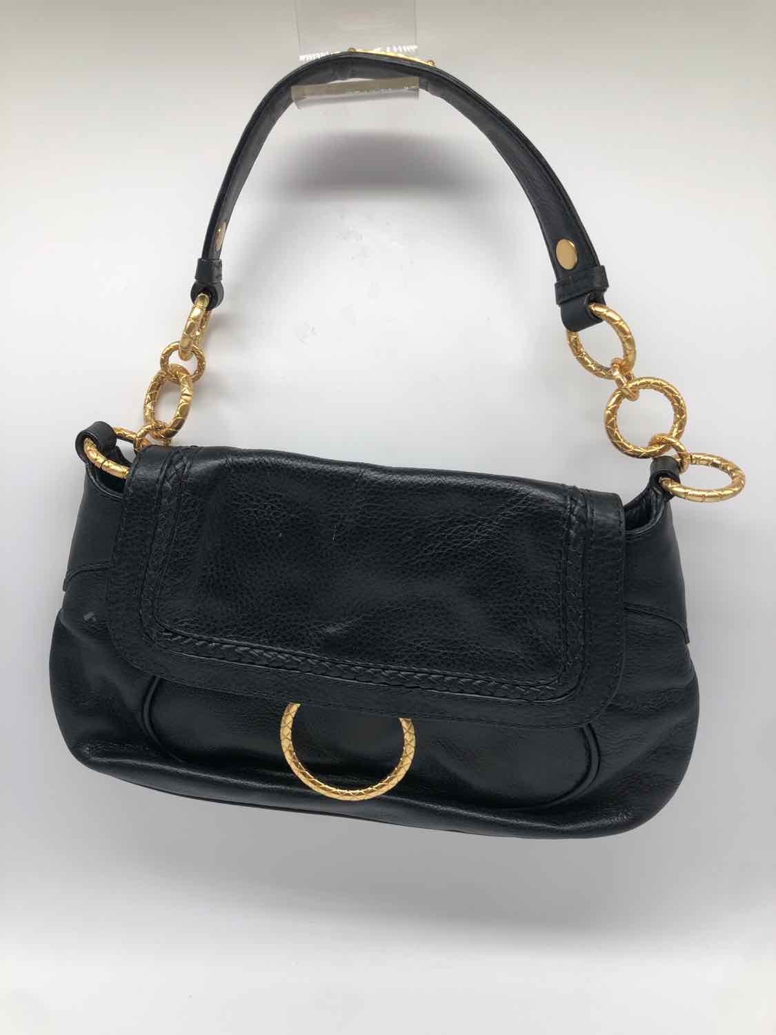 Elliott Lucca Black Shoulder Bag Leather Shoulder Bag