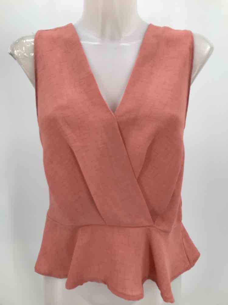 Elodie Pink Size Small Draped Tank Top