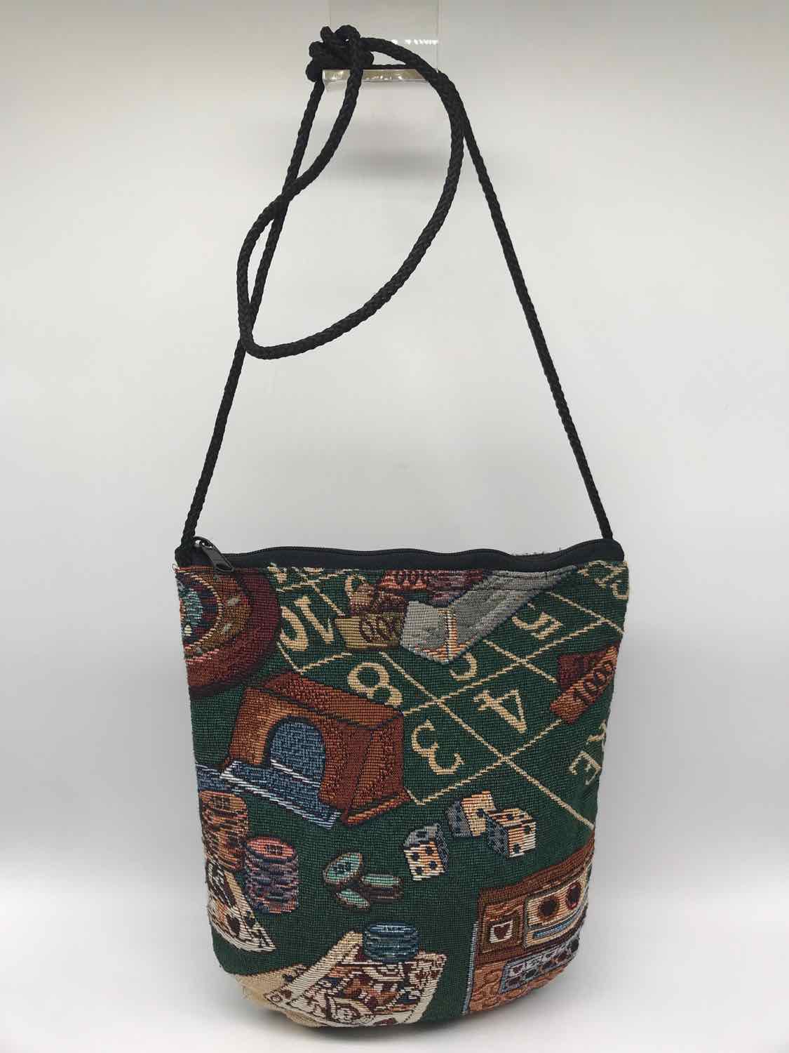 Emilie M Green Printed Crossbody Crossbody