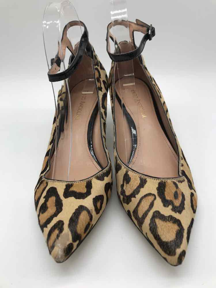 Enzo Angiolini Brown Size 8.5 Fur Animal Print Pumps