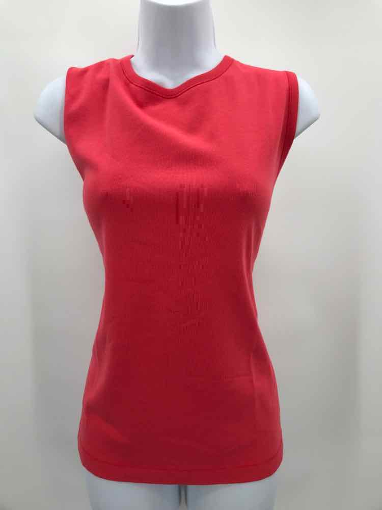 Escada Red Size XL Tank Top