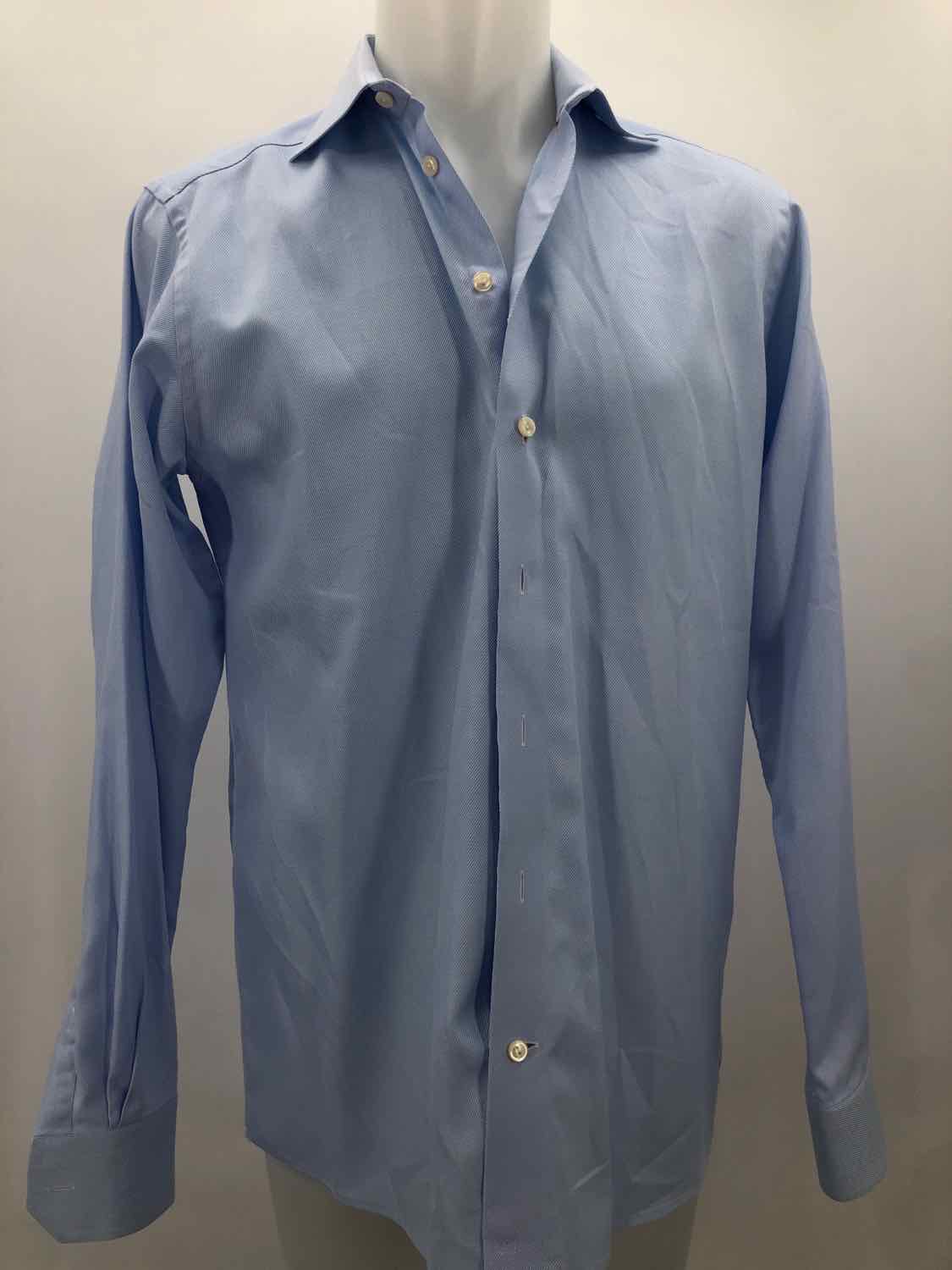 Eton Blue Large Men's Button Down