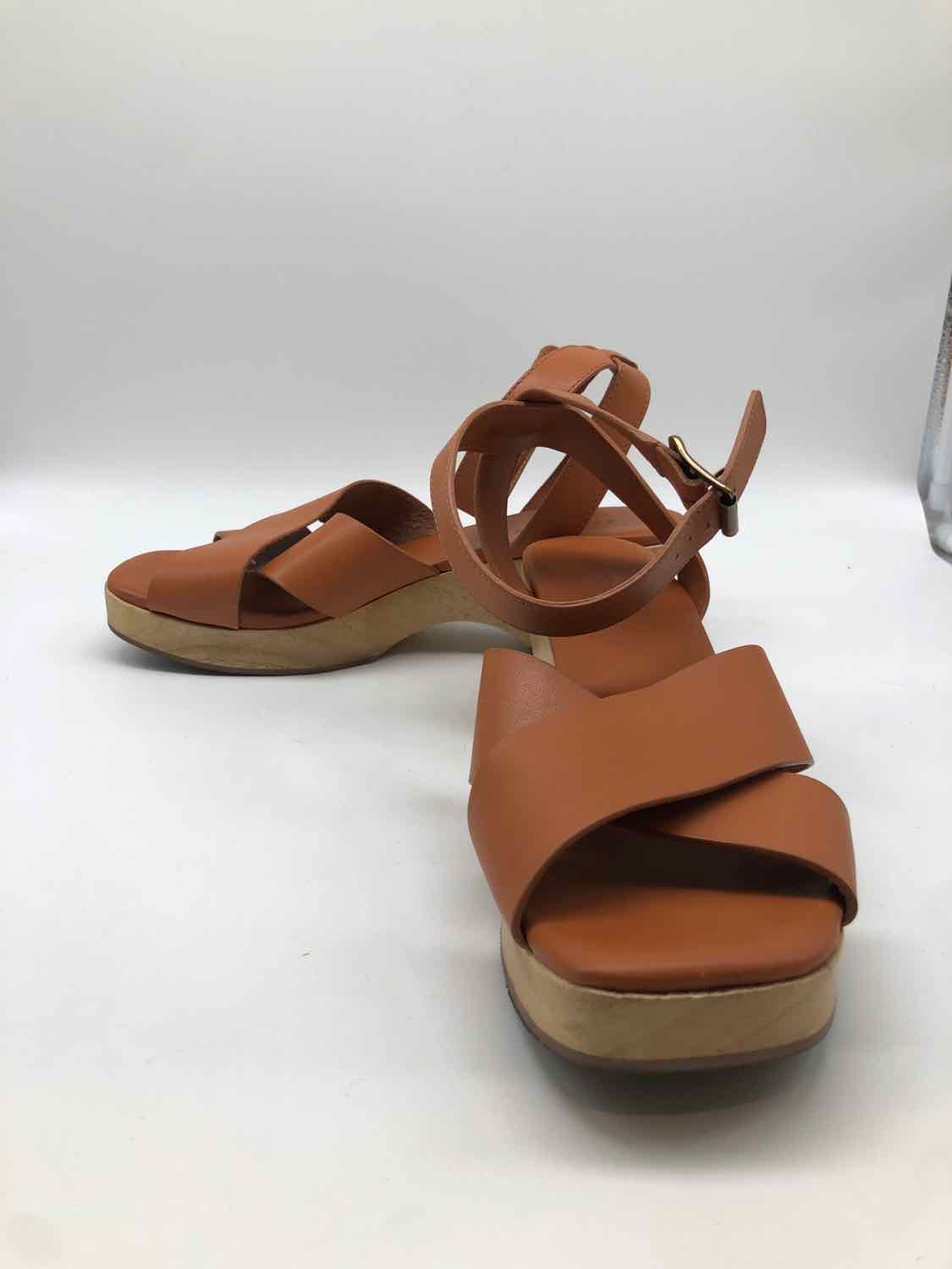 Everlane Brown Size 8.5 Slingback Sandals