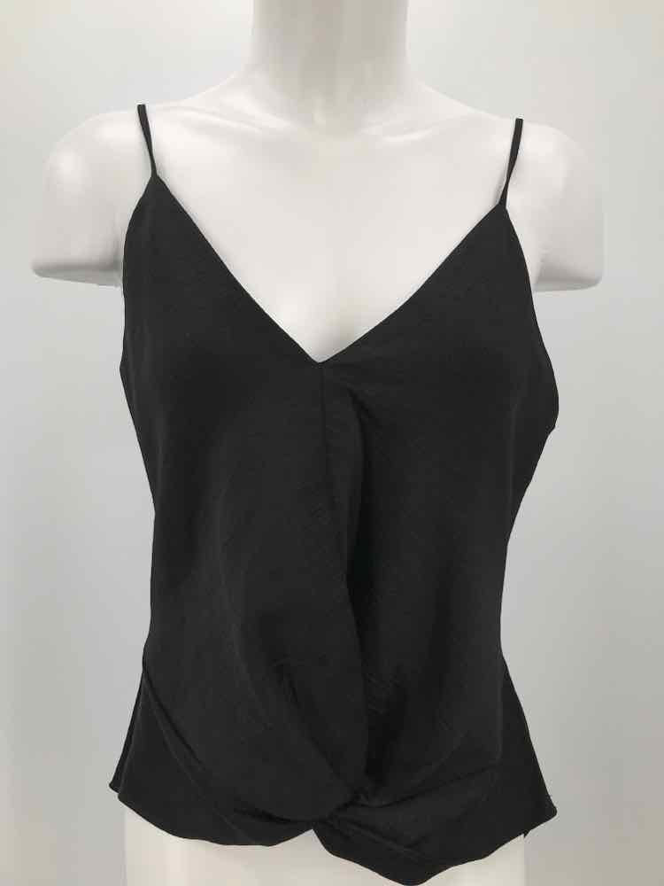 Express Black Size Small Knotted Hi-Low Tank Top