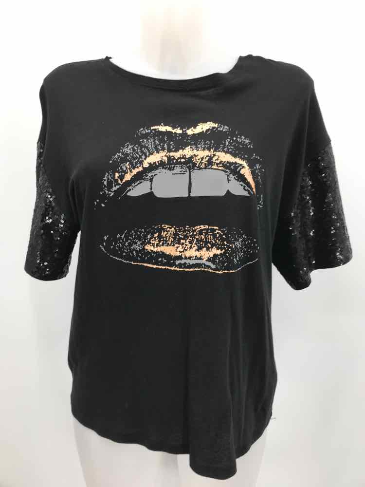 Express Black Size XS Graphic T-shirt