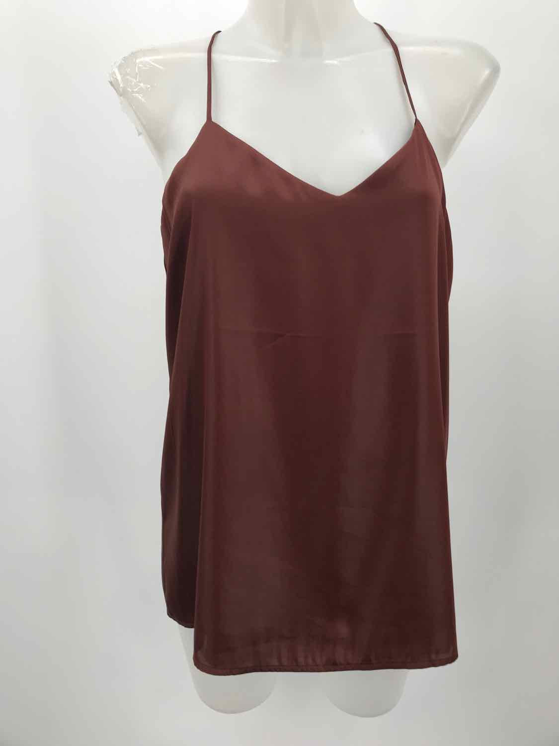 Express Brown Size Medium Tank Top