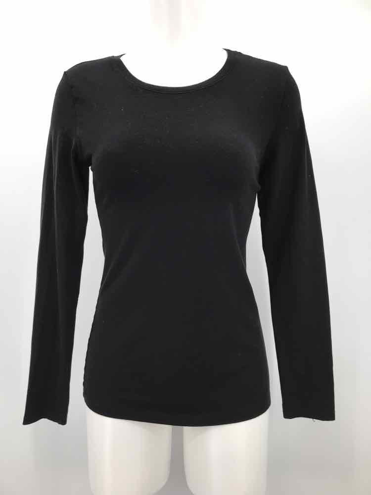 Felina Black Size Small Long Sleeve T-shirt