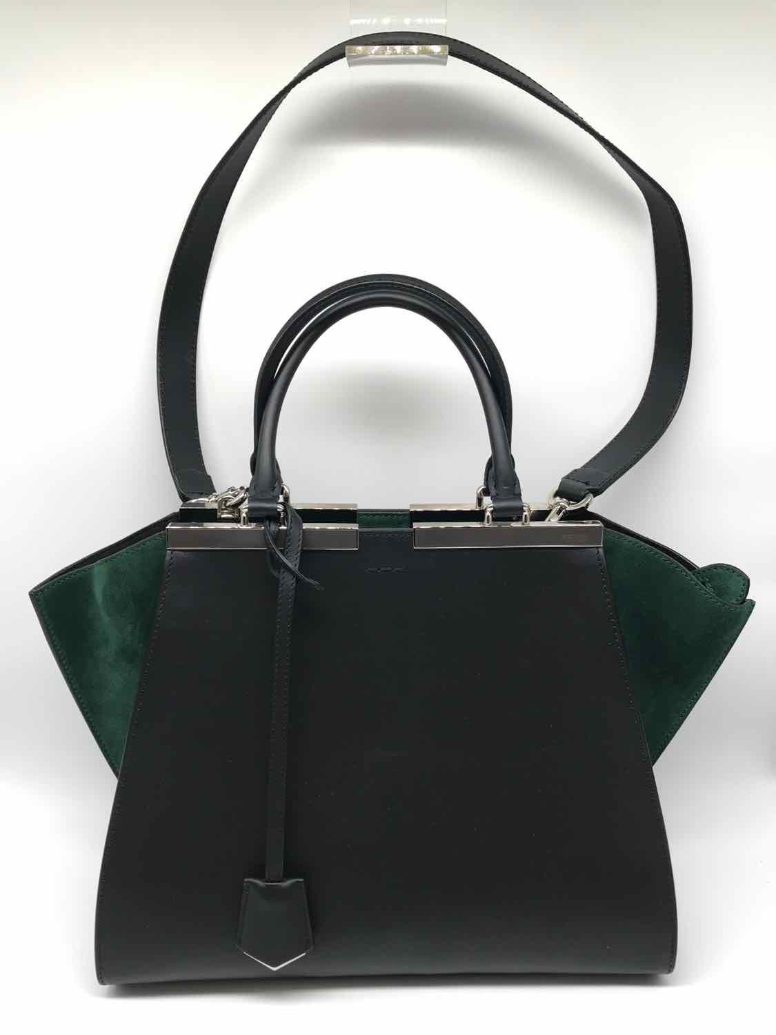 Fendi Black Shoulder Leather Shoulder Bag