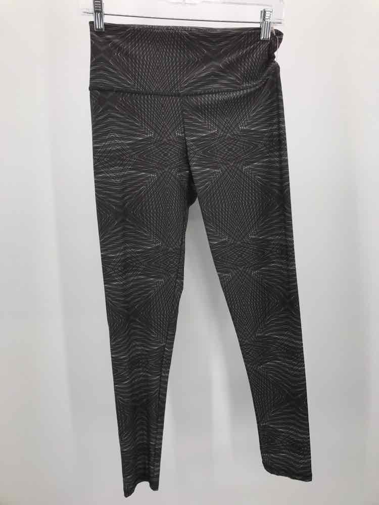 FitAnySoul Green Size Large Printed Legging Athletic Pants