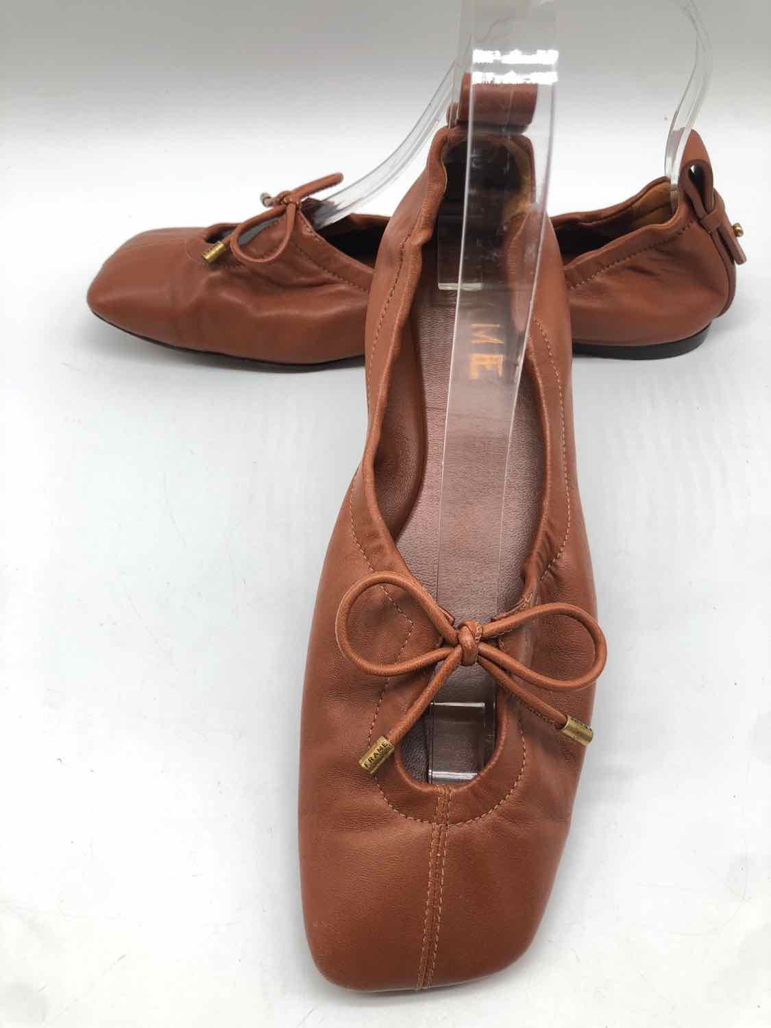 Frame Brown Size 7.5 Ballet Ballet Flat