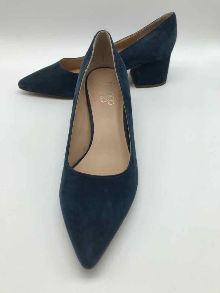 Franco Sarto Navy Size 8.5 Pump Heels