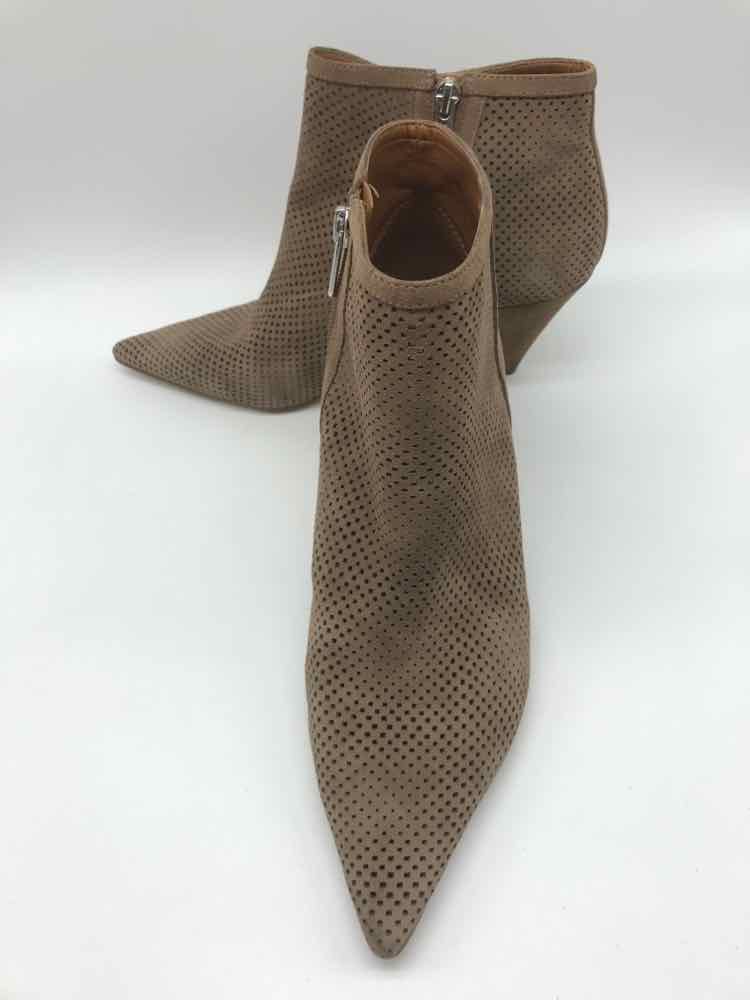 Franco Sarto Tan Size 10 Ankle Boots