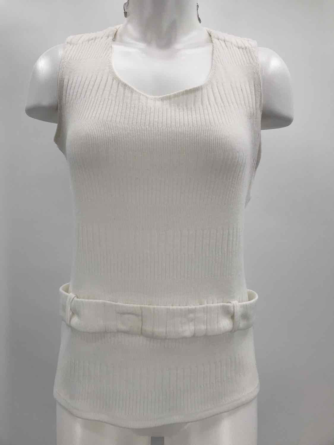 Frank Lyman White Size 12 Knit Tank