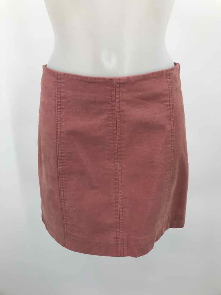 Free People Pink Size 4 Mini Skirt