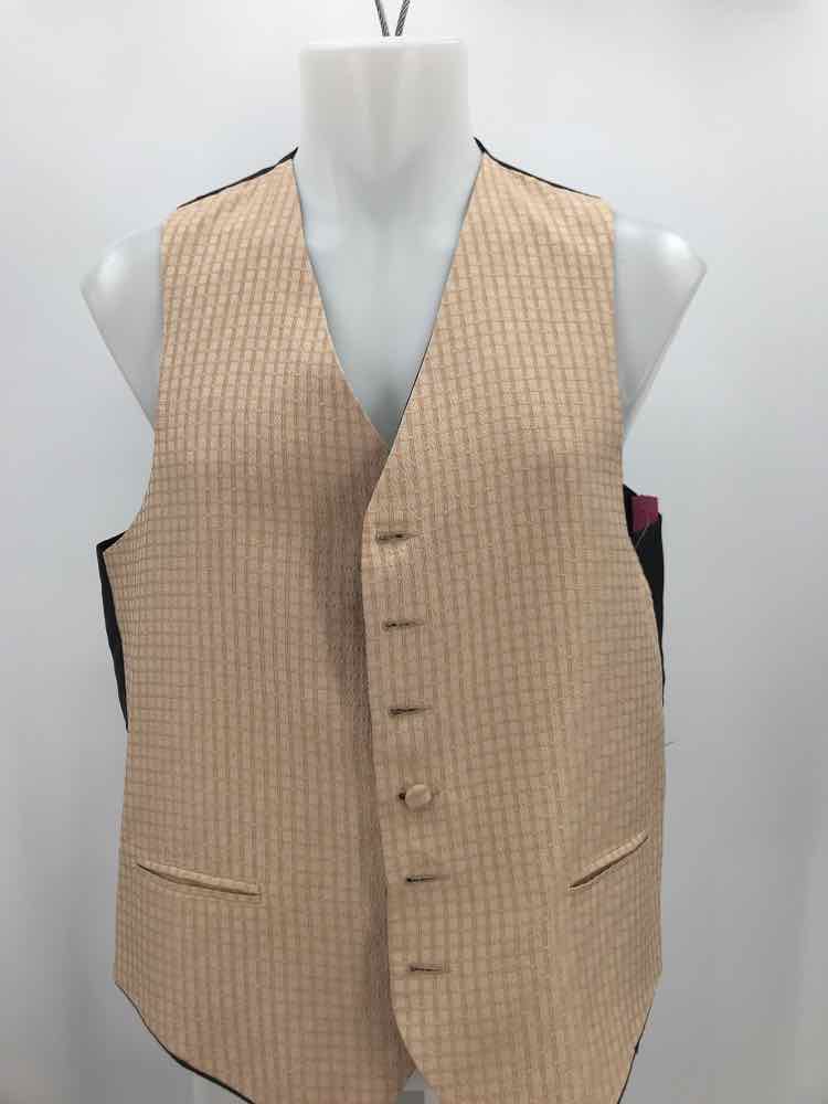 Fumagalli's Tan Medium Colorblock Silk Men's Vest