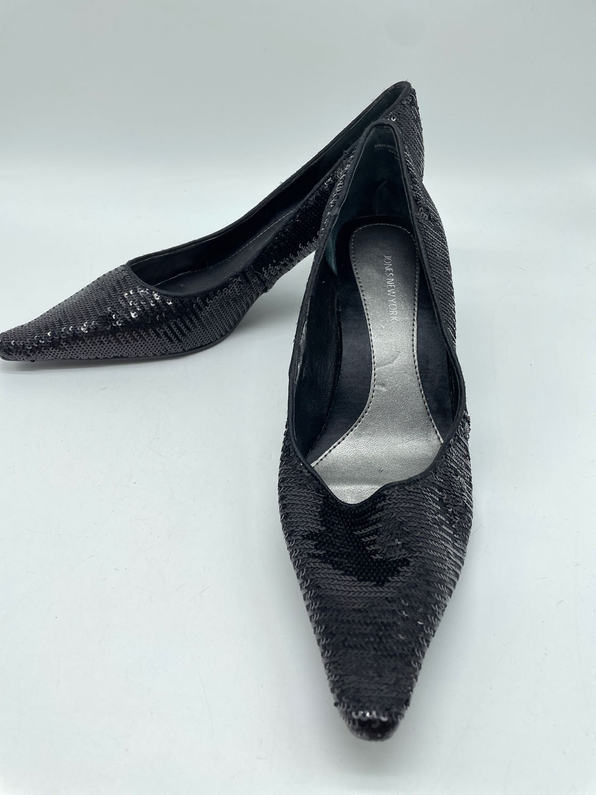 Jones NY Black Size 8 Sequin Pumps