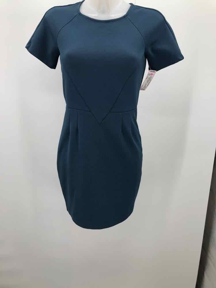 One Clothing Blue Size Small Short Short Sleeve Dress