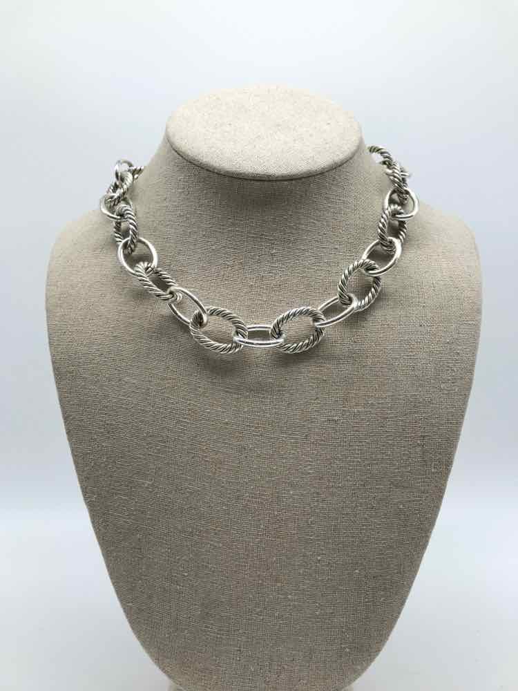 Silver Chunky Chain Link