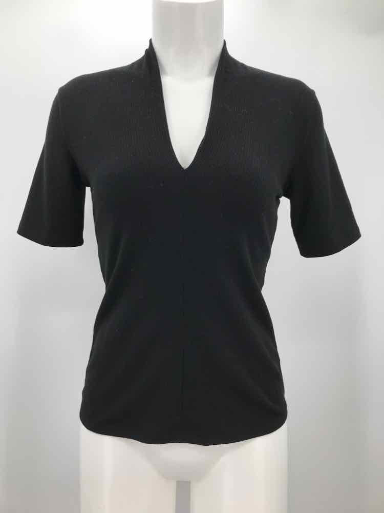 Zara Black Size Medium Knit Top