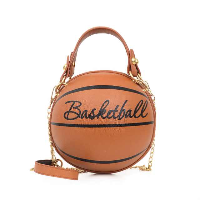 3d basketball fashion chain handbag