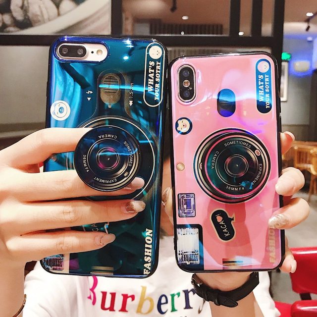 3d camera iPhone kickstand phone case