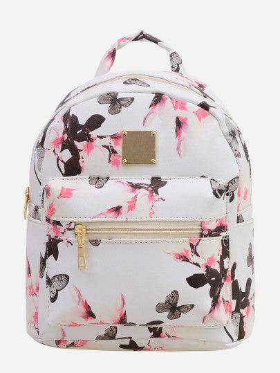 Butterfly mini fashion backpack