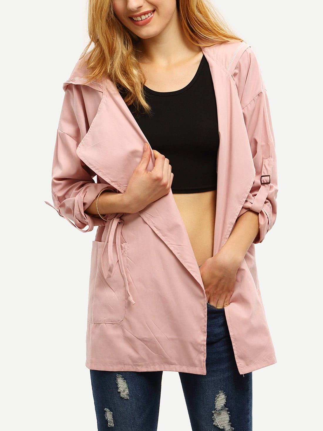 Classic light pocket fashion jacket