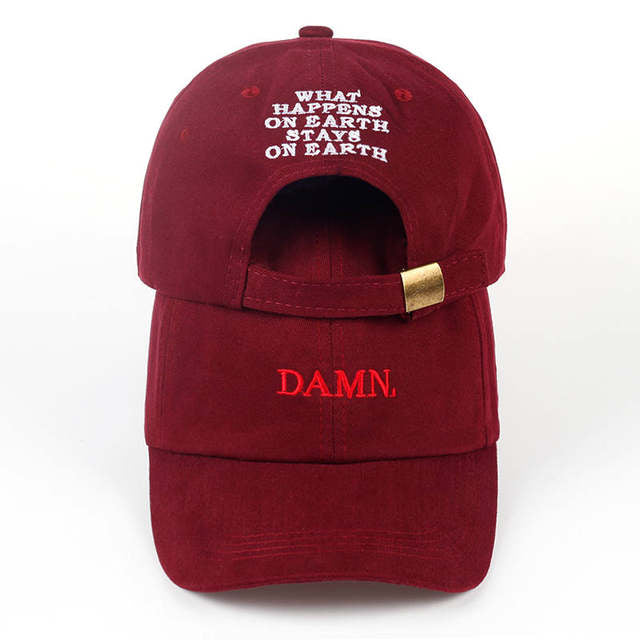 DAMN Kendrick Lamar baseball dad hat