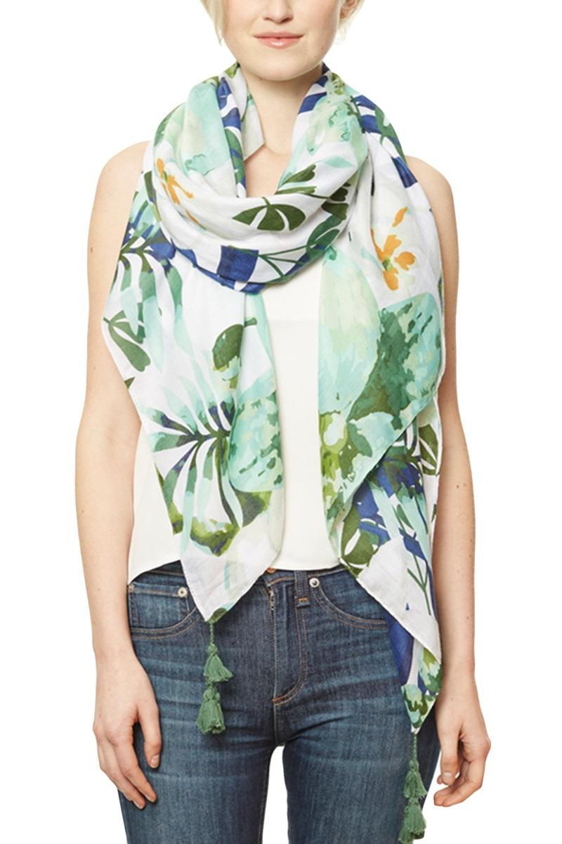 Botanical Print Scarf