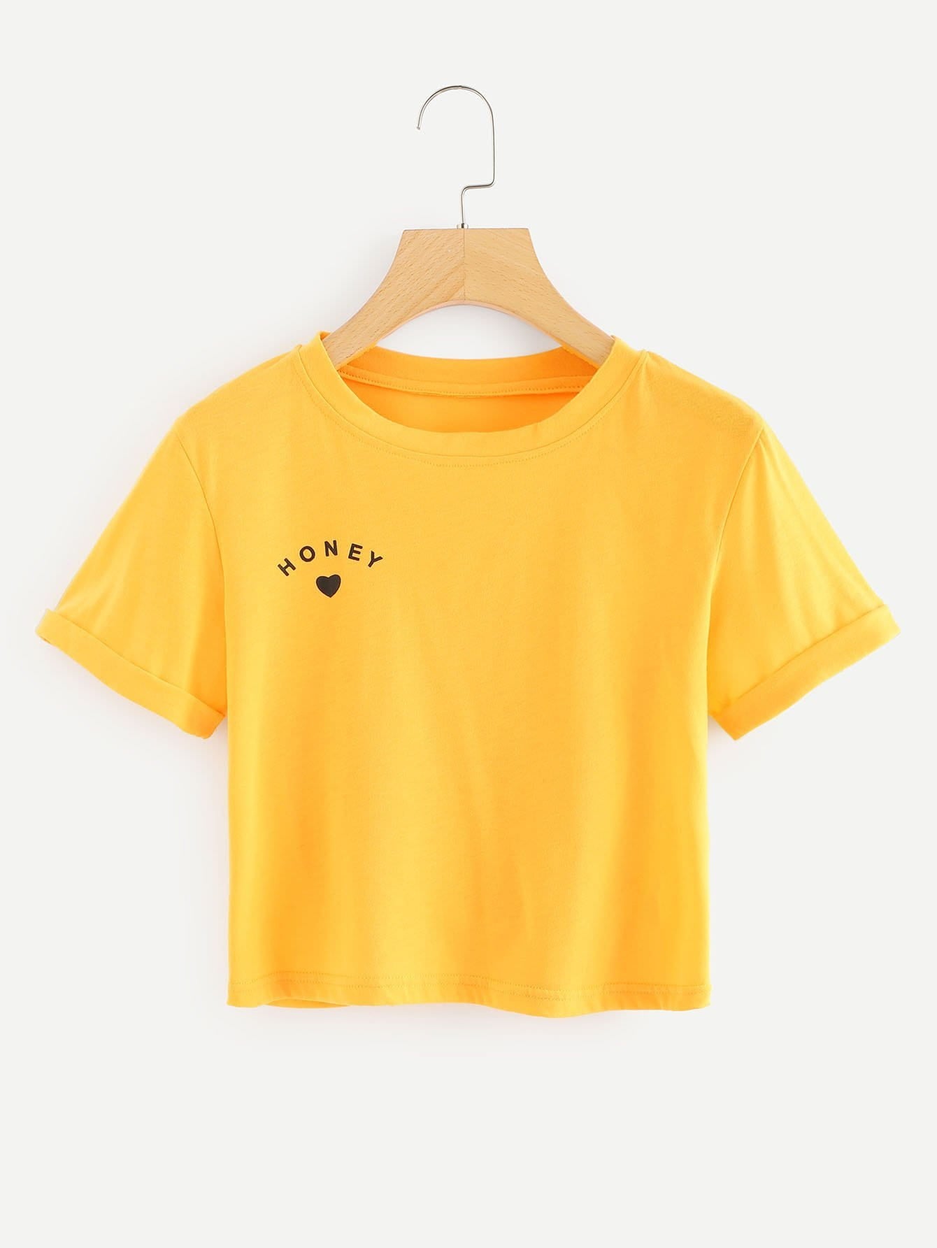 Honey crop tshirt