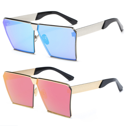 Glam horizon Square Retro Oversize Sunglasses